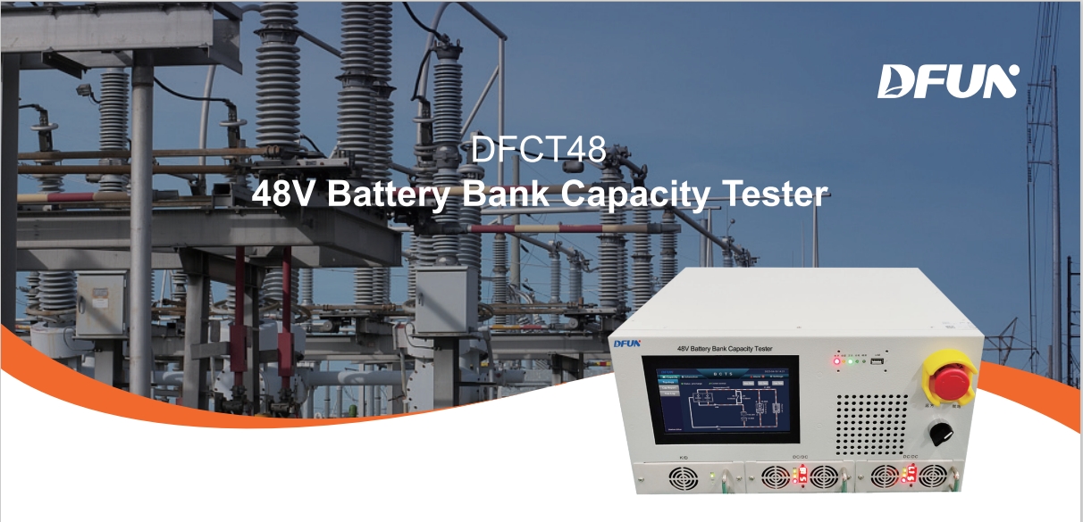 DFCT48 48V Batterie-Entladekapazitätstester Online-Überschrift