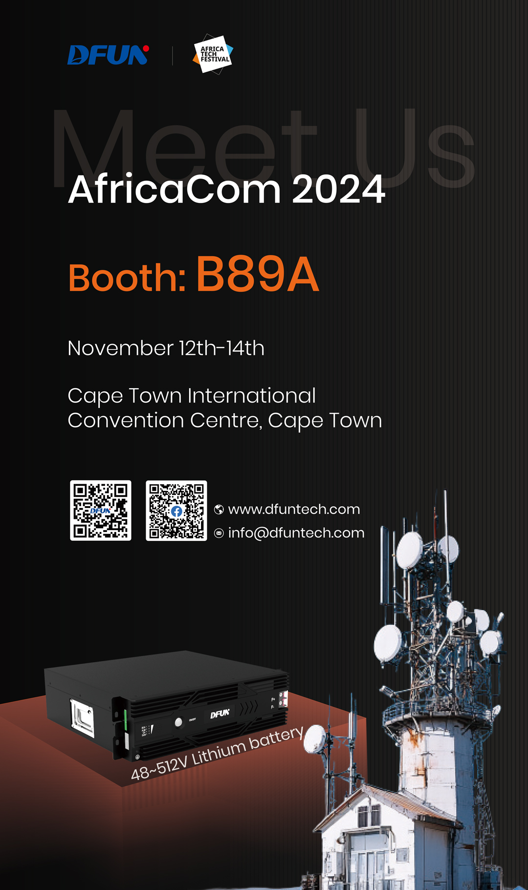 AfricaCom-Einladung