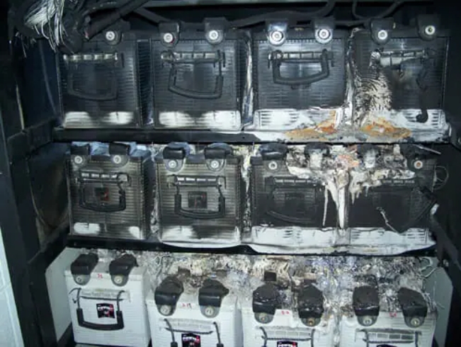 Ausgefallene USV-Batterien