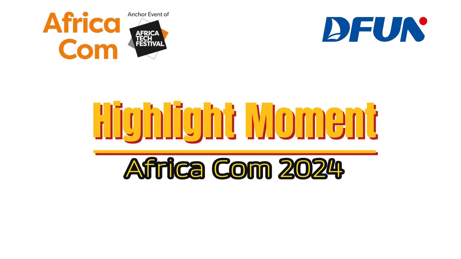 DFUN hat an der AfricaCom 2024 teilgenommen