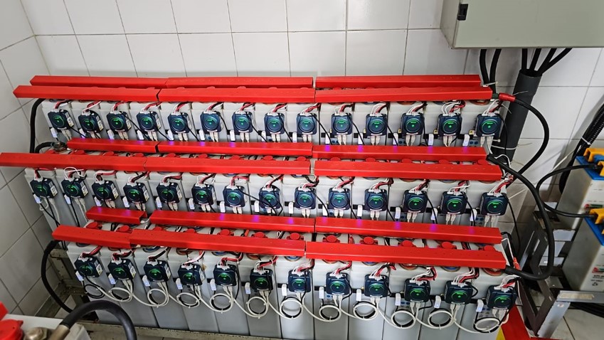 Überwachungslösung für Nickel-Cadmium-Batterien