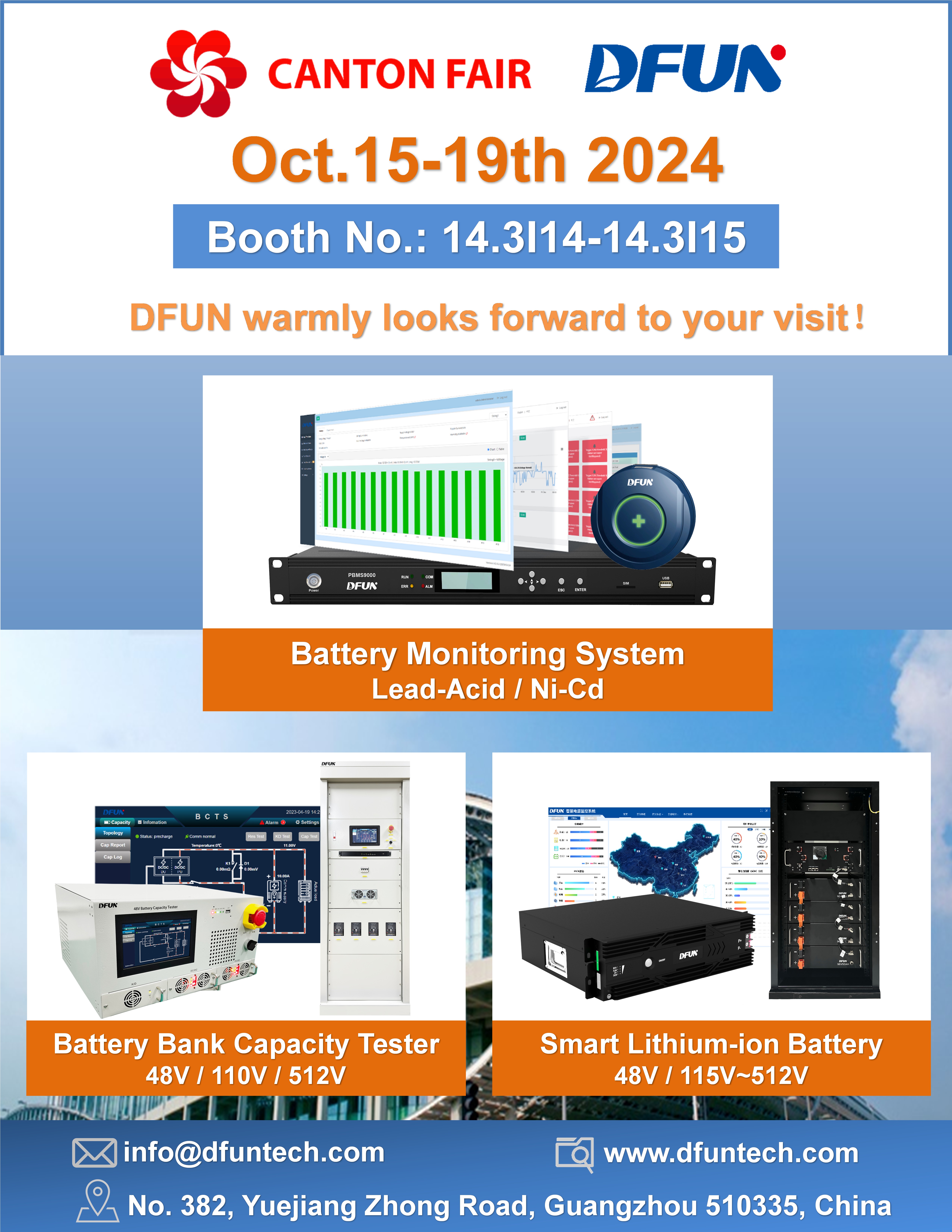 DFUNEinladung zur TECH 136. Canton Fair